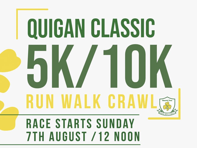 Quigan Classic 5K Run Walk Crawl